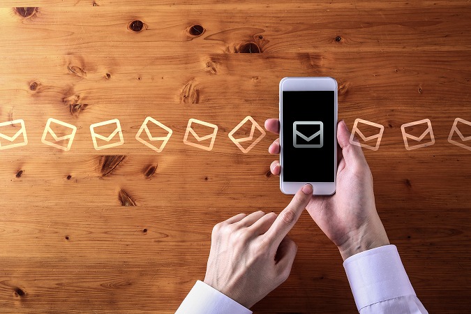 スマートフォン メール